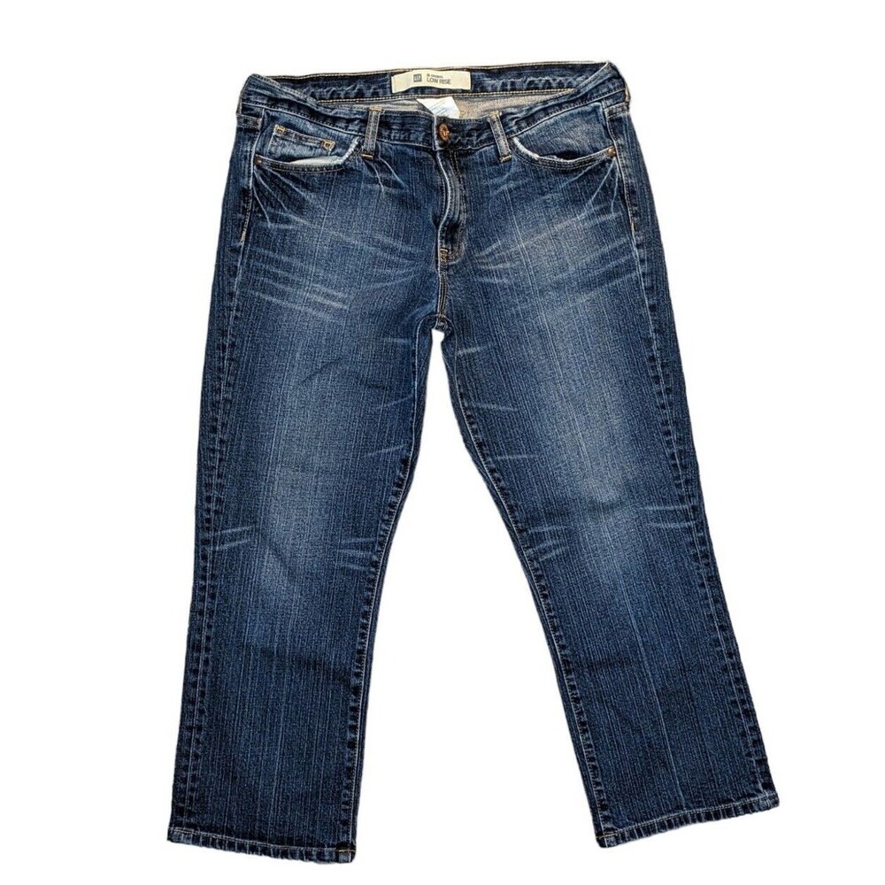 Gap Women's Size 12R Vintage Original Low Rise Capri Length‎ Jeans Y2K 90s